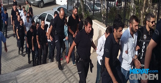 Mardin’de Uyuşturucu Operasyonu 15 kişi tutuklandı