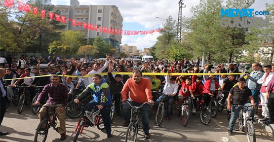 Midyat'ta “Küçük Adımlarla Büyük Yarınlara" Bisiklet Turunun Ardından