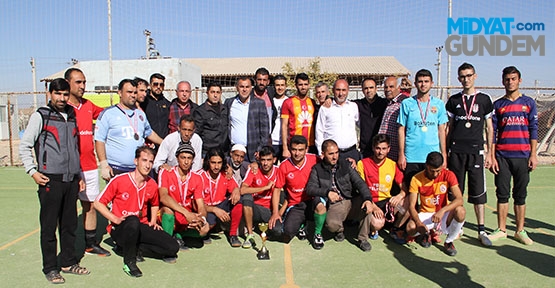 Sığınmacılar için düzenlenen futbol turnuvası sona erdi