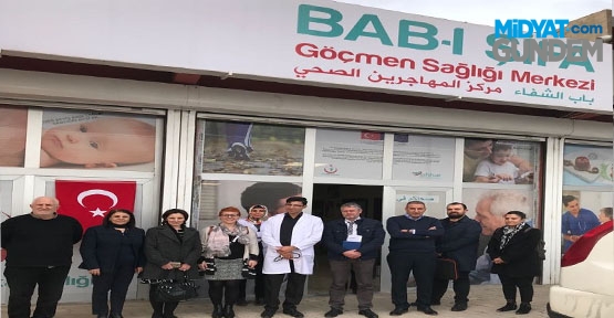 Göçmen Sağlığı Merkezi Bab-ı Şifa Hizmet Vermeye Başladı