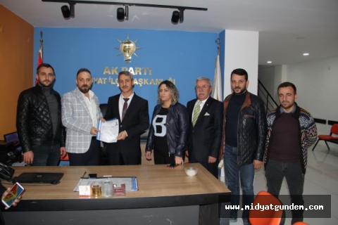 Abdürrahim Kaplan, AK Parti'den Belediye Başkanı Aday Adayı oldu