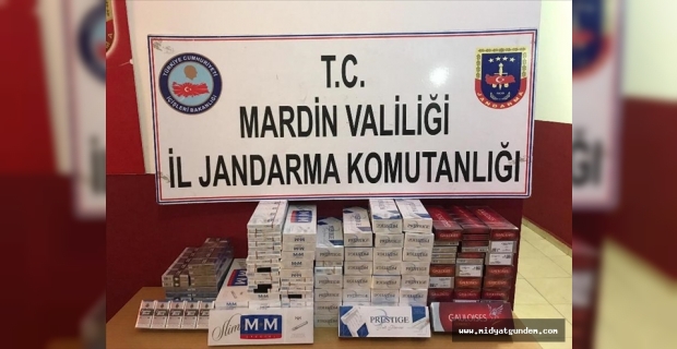 Artuklu'da kaçak sigara operasyonu