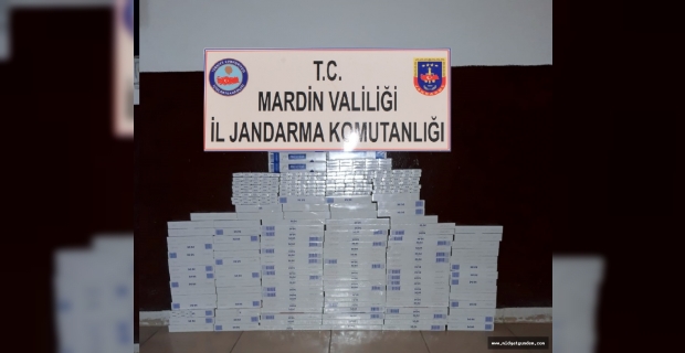 Nusaybin’de Bin 400 Paket kaçak sigara ele geçirildi