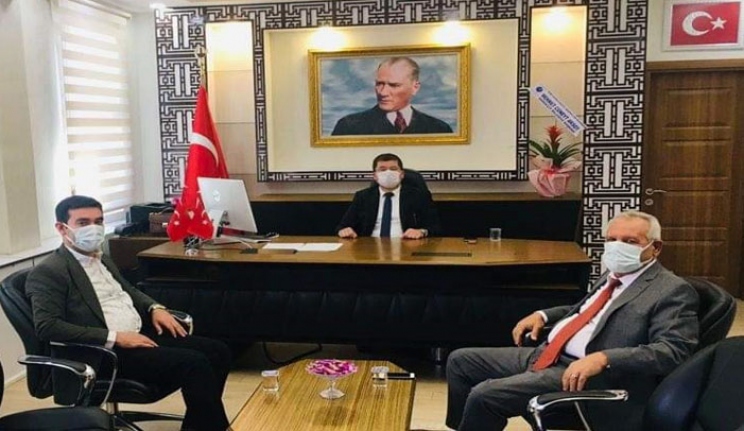 Başkan Aksoy’dan, Yeni Kaymakam Özbay'a Hayırlı Olsun Ziyareti