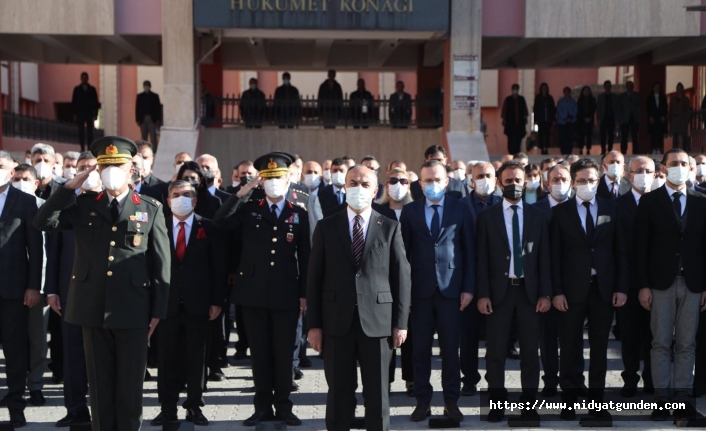 Cumhuriyetimizin Kurucusu Mustafa Kemal Atatürk, 83. Ölüm Yıldönümünde Mardin’de Anıldı