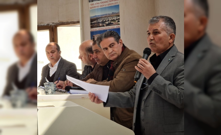 Kızıltepe Zahireciler Kooperatifi başkanlığına Mehmet Şerif Öter yeniden seçildi