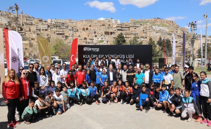 Spor Toto Kulüpler Yürüyüş Ligi 1. Kademe Yarışması Mardin'de Yapıldı
