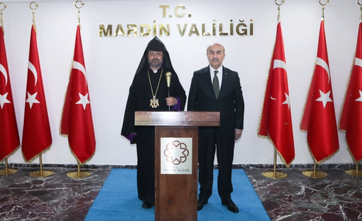 Ermeni Patrik Maşalyan'dan Vali Demirtaş’a Ziyaret