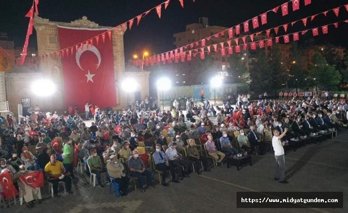 Midyat'ta "15 Temmuz Demokrasi ve Milli Birlik Günü" etkinlikleri