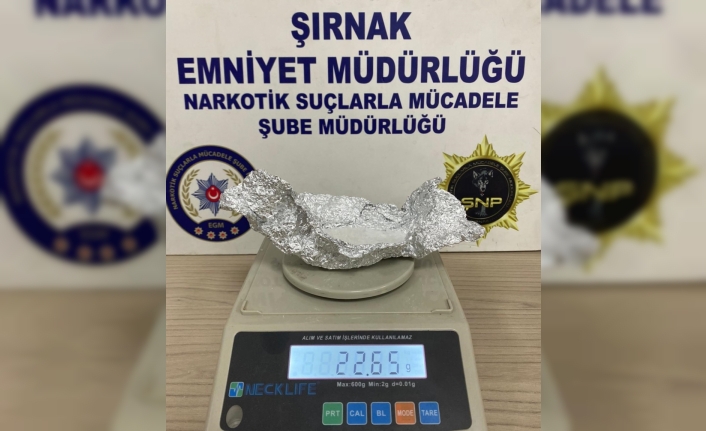 Şırnak'ta uyuşturucu ve kaçakçılık operasyonlarında 19 şüpheliden biri tutuklandı