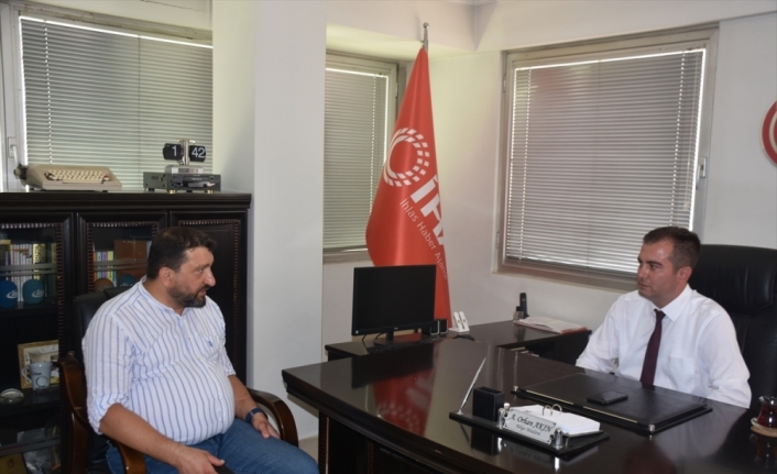 Medya-İş Genel Başkanı Ballı'dan İHA Gaziantep Bölge Müdürlüğü'ne taziye ziyareti