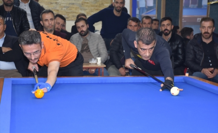 Dünya şampiyonu bilardocular, Şırnak'ta deneyimlerini aktardı