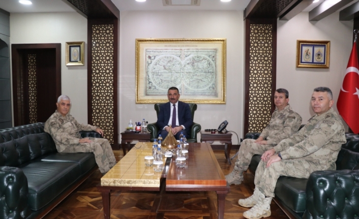Jandarma Genel Komutanı Orgeneral Çetin, Siirt Valiliğini ziyaret etti
