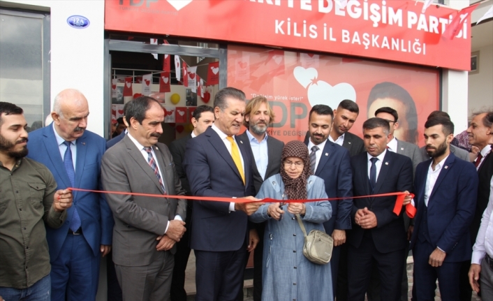 TDP Genel Başkanı Sarıgül, Kilis'te partisinin il başkanlığının açılışına katıldı: