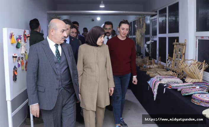 Vali Demirtaş'tan kadın kooperatiflerine ziyaret
