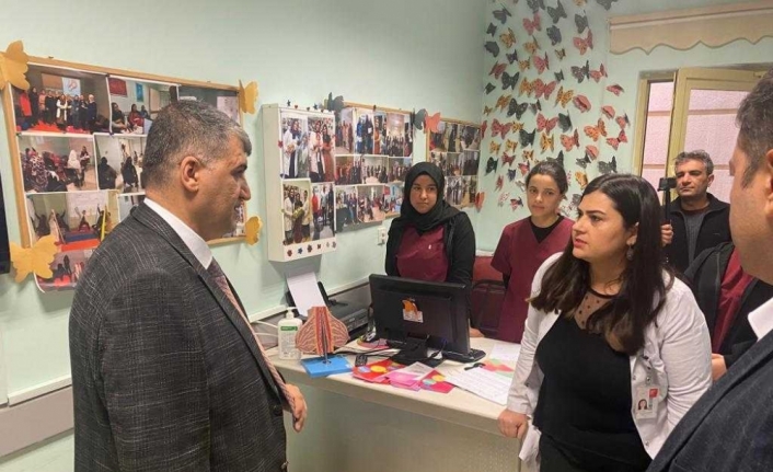 İl Sağlık Müdürü Gülüm, Viranşehir Devlet Hastanesini ziyaret etti