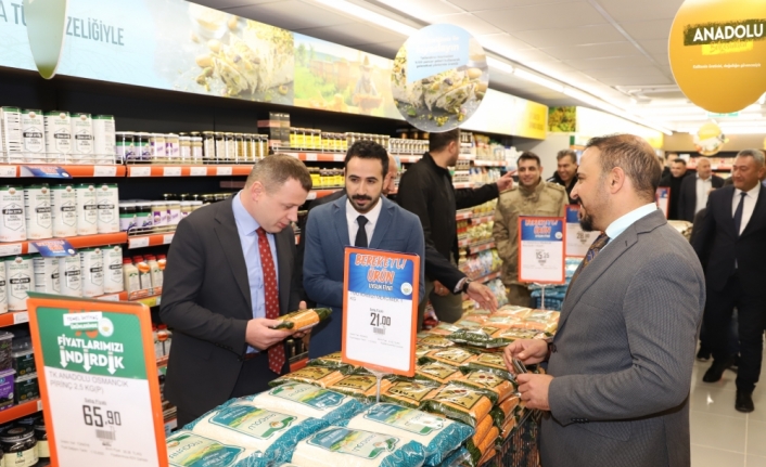 Mazıdağı'nda Tarım Kredi Kooperatif Marketi açıldı