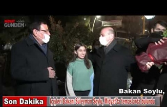 İçişleri Bakanı Süleyman Soylu, Midyat'ta temaslarda bulundu