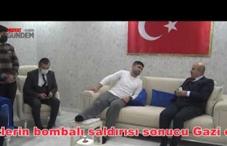 Vali Mahmut Demirtaş ve Midyat Protokolü, Gazileri Ziyaret Etti